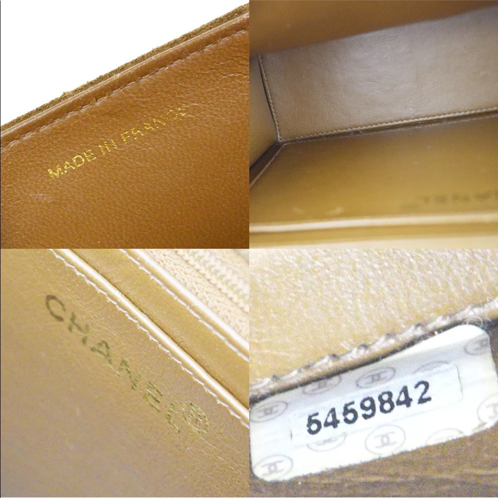 Chanel suede Logo Shoulder Bag - Picture 12 of 16